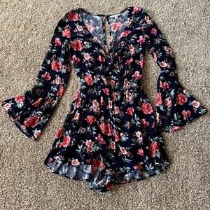 Floral romper